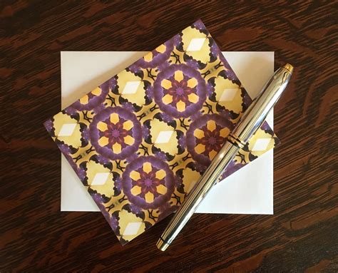 Note Cards And Envelopes Handcrafted Set Of 8 Original Design From