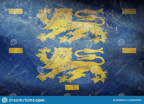 retro flag of dutch peoples west frisian dutch people with grunge texture flag representing