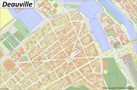 Deauville Map France Discover Deauville With Detailed Maps