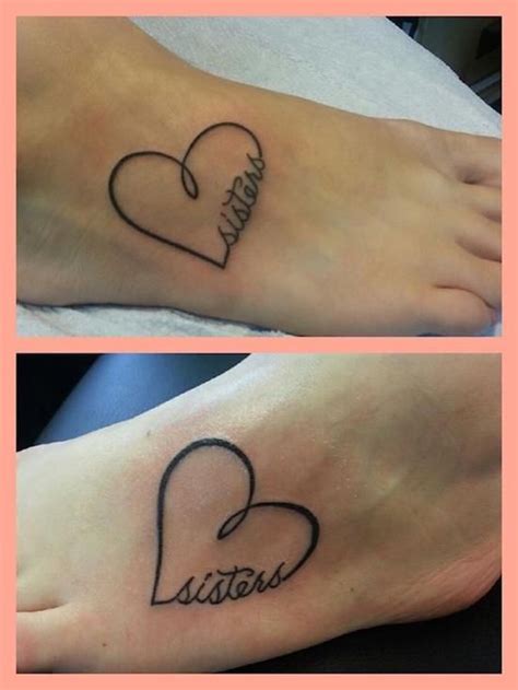 150 Heart Touching Sister Tattoos For Special Bonding Matching Sister