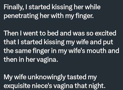 Pervconfession On Twitter He Fucked His Niece And His Wife Tasted Her