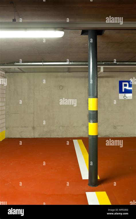 New Underground Parking Stock Photo Alamy