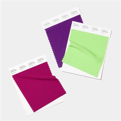 Pantone® Usa Polyester Swatch Card