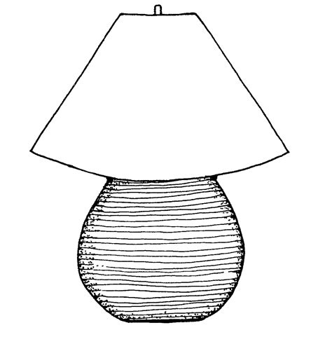 Lamp Clipart Black And White Free Download On Clipartmag