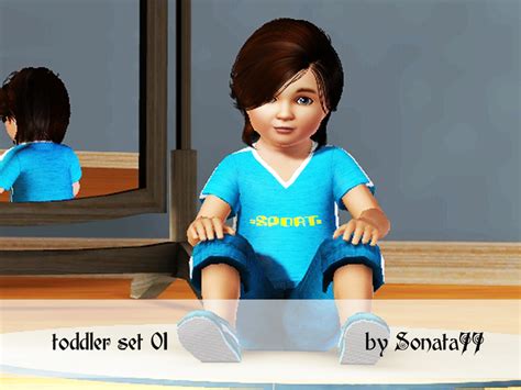 The Sims Resource Sonata77 Toddler Set 01top