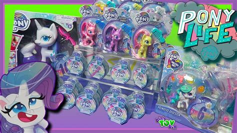 Huge Box Of New Mlp Pony Life Toys Youtube