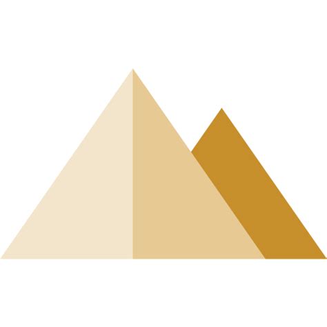 Pirámide Icono Gratis