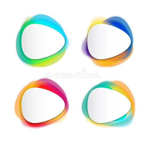 Modern Round Or Circles Abstract Banners Overlay Graphic Banners