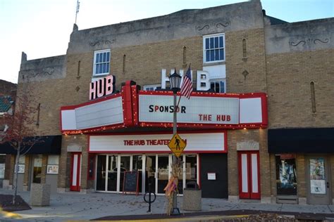 Hub Theater In Rochelle Il Cinema Treasures