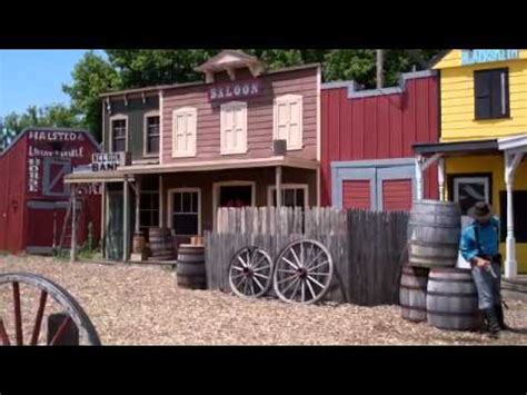 Ghost towns serve as an emblem of history when prospectors sought gold in the wild west. Donley's Wild West Town, Union, IL AZ RR Wild Bill Hickock ...