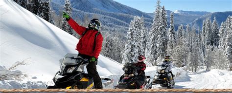 Guided Snowmobile Tours Thousand Peaks Park City And Salt Lake City