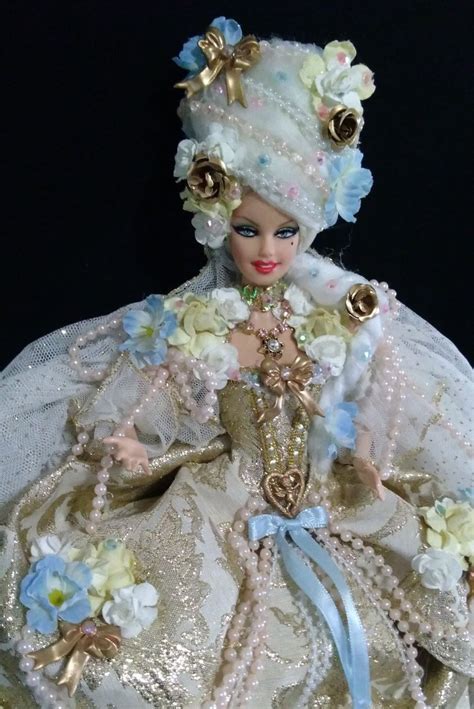 Queen Marie Antoinette Of France Ooak Barbie Doll By Dakotassong On