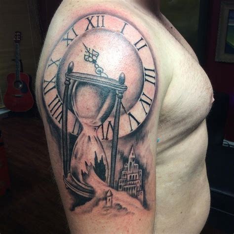 Sand Clock Tattoo Meaning 10 Clock Tattoo Designs Ideas Design Trends Premium