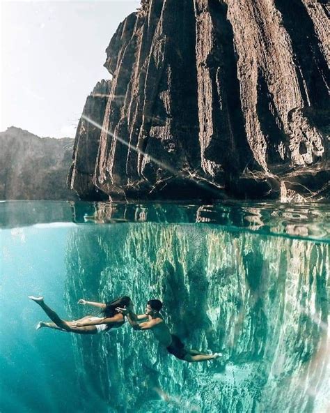 Crystal Clear Barracuda Lake In Coron Palawan Philippines Places To