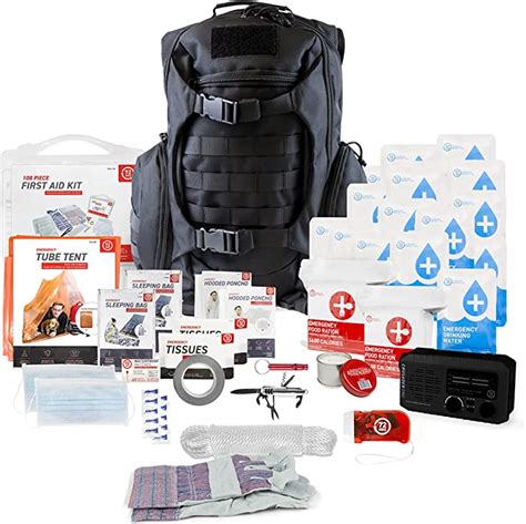 72 Hrs Deluxe Emergency Preparedness Kits 3 Day Survival Backpack Or