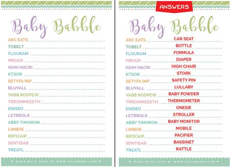 Mostly Free And Hilarious Baby Shower Games To Play Tulamama