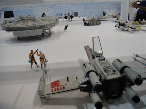 Thingiverse is a universe of things. Star Wars Celebration V - Hoth Echo Base diorama - X-Wing ...