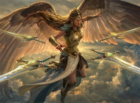 Wallpaper ID Artwork Fantasy Art Women Fantasy Girl Angel Wings EroFound