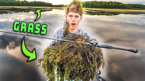 Grass Fishing For Bass How To Catch Fish In Weeds Youtube