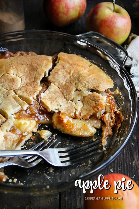 Old Fashioned Apple Pie Sandra S Easy Cooking