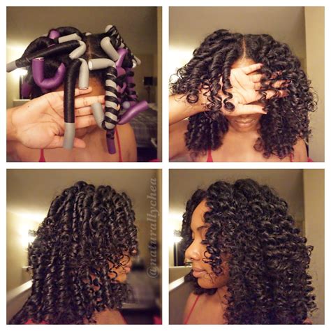 How To Roll Flexi Rods On Natural Hair Hair Styles Curly Hair Styles Long Hair Styles