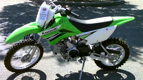 My 1993 cr250 does not have a key or my unwinterized harley is sitting in the garage corner. Contra Costa Powersports-New 2011 Kawasaki KLX110 Electric Start Dirtbike - YouTube