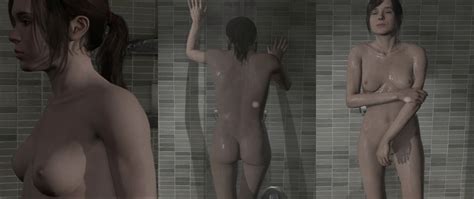 Naked Elliot Page In Beyond Two Souls