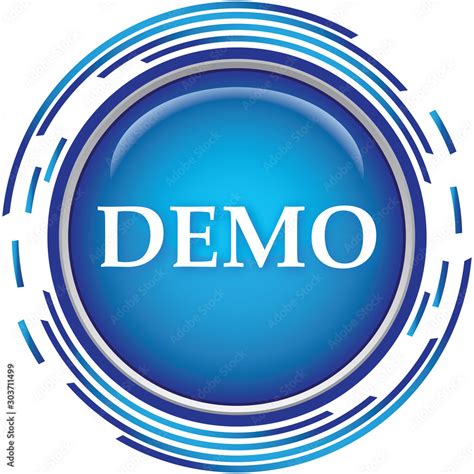 Demo Icon Stock Illustration Adobe Stock