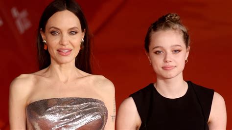 Angelina Jolies Daughter Shiloh Makes Rare Appearance For Emotional