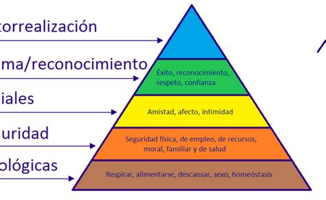 Que Es La Piramide De Maslow Necesidades Basicas Conceptos Y
