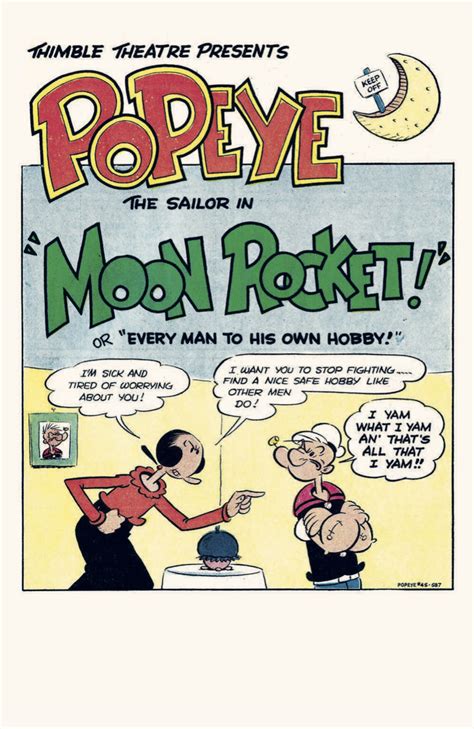 Exclusive Preview Popeye Classic Comics 45 13th Dimension Comics