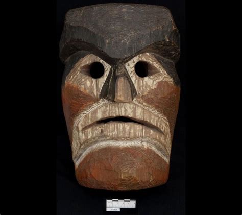 Humanoid Mask Museum Of Natural And Cultural History Native American Masks Native American