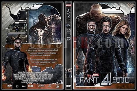 Fantastic Four Custom Dvd Cover English 2015 Covertr