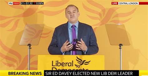 Sir Ed Davey Elected New Liberal Democrat Leader By 2 To 1 Hell Of A Read