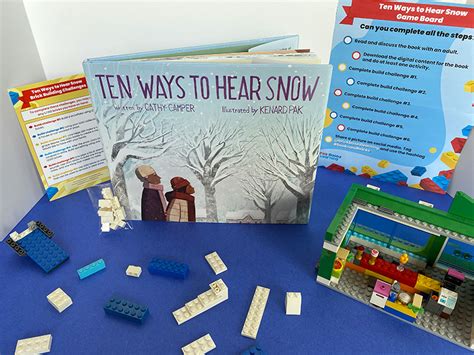 The Sounds Of Snow Using Lego Bricks To Bring A Winter Book To Life