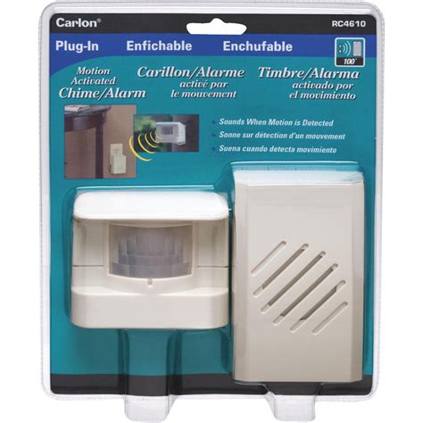 Carlon Battery Operated Motion Activated Wireless Door Chime Walmart