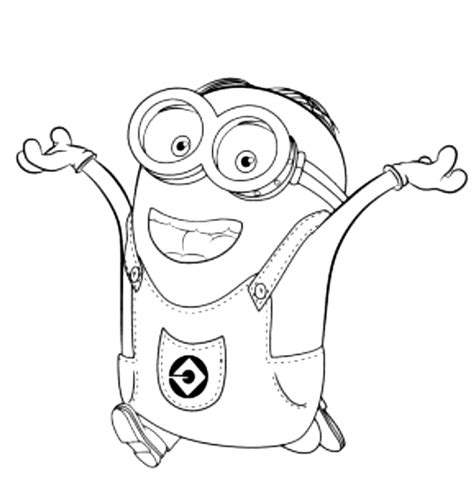Minion Printable Coloring Pages Customize And Print