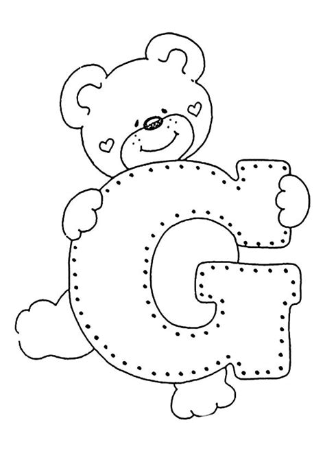 Buchstaben zahlen lernen ausmalbilder alphabet ziffern malvorlagen buchstaben und symbole. Buchstaben G | Ausmalbilder