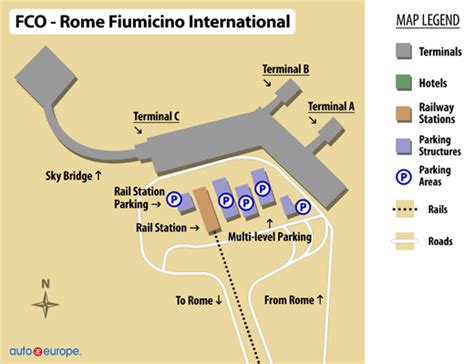 Fco Airport Map Terminal 3