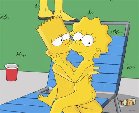 Gif R Bart Simpson Lisa Simpson Simpsons Porn R