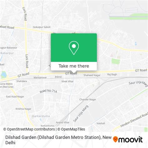Dilshad Garden To Rithala Metro Map Fasci Garden