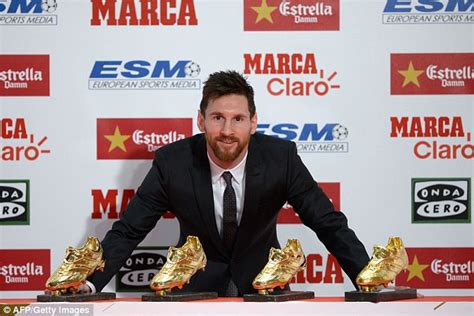 barcelona icon lionel messi wins his 4th european golden shoe award after netting 37 la liga