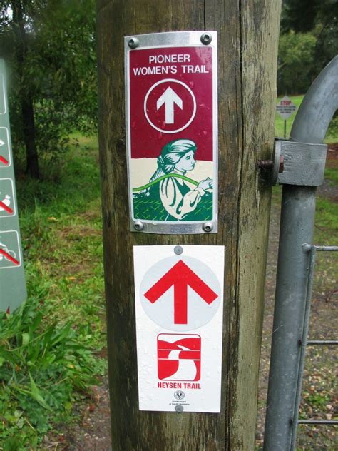 Marin bolinas ridge women's 2009. Pioneer Women's Trail sign post | Sign seen en route ...