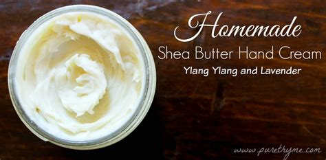 Homemade Shea Butter Hand Cream