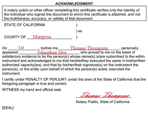 Free California Deed Of Trust Form Word Pdf Eforms Need 1000