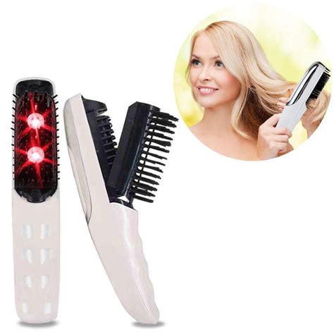 gliving scalp massager electric scalp massager comb brush anti hair loss hair growth stress