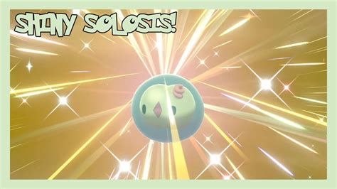 Pokemon Sword And Shield Shiny Solosis 4 Eggs Masuda Method Youtube