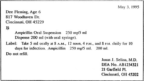 11 drug formulations prescription writing greek doctor