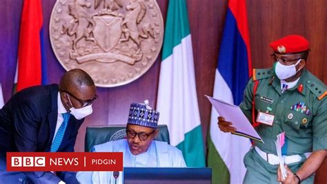 President Buhari Latest News Nigeria Leader No Dey Wear Facemask Dis
