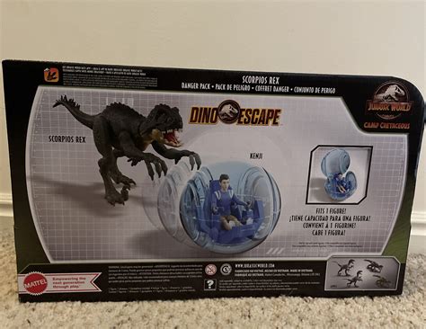 Mavin Jurassic World Camp Cretaceous Dino Escape Scorpios Rex Kenji Danger Pack